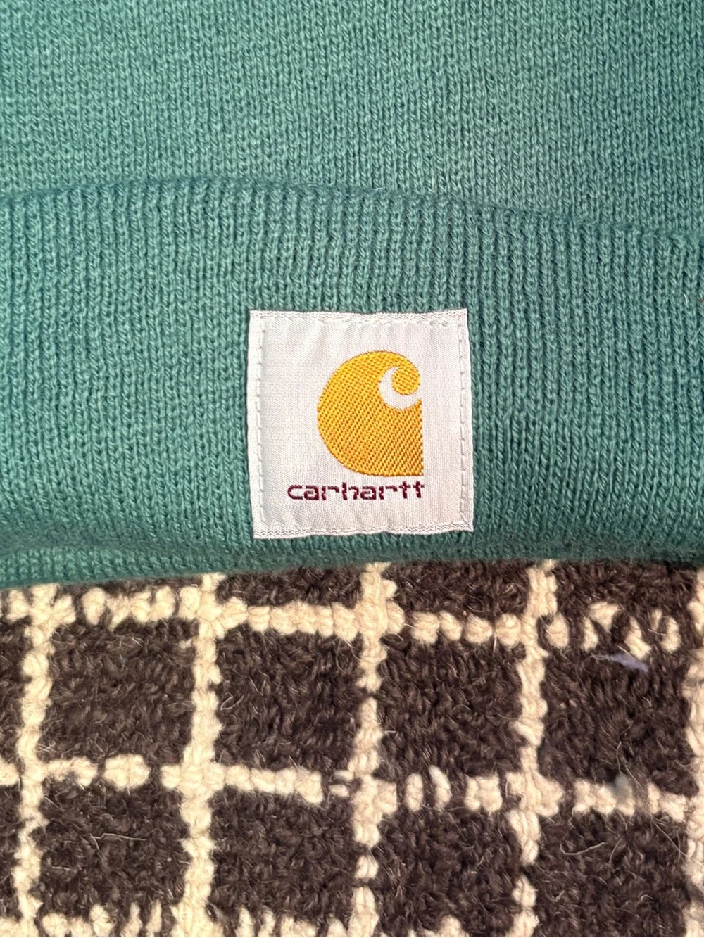 Carhart Unisex Knit Beanie in Sea Pine